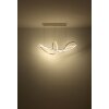 Globo Iduna Hanglamp LED Chroom, 1-licht, Afstandsbediening