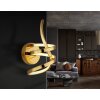 Globo Iduna Plafondlamp LED Goud, 1-licht
