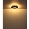 Globo Woody Plafondlamp LED Natuurlijke kleuren, Zwart, 1-licht