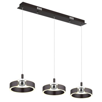Globo Hendricks Hanglamp LED Brons, 1-licht