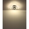 Globo Kombos Plafondlamp LED Zwart, 1-licht
