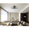 Globo Kombos Plafondlamp LED Zwart, 1-licht