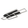Globo Jeffry Plafondlamp LED Antraciet, Zwart, 1-licht, Afstandsbediening