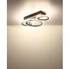 Globo Blevins Plafondlamp LED Natuurlijke kleuren, Zwart, 1-licht