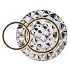 Globo Della Plafondlamp LED Chroom, Zwart, 1-licht
