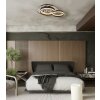 Globo Della Plafondlamp LED Chroom, Zwart, 1-licht