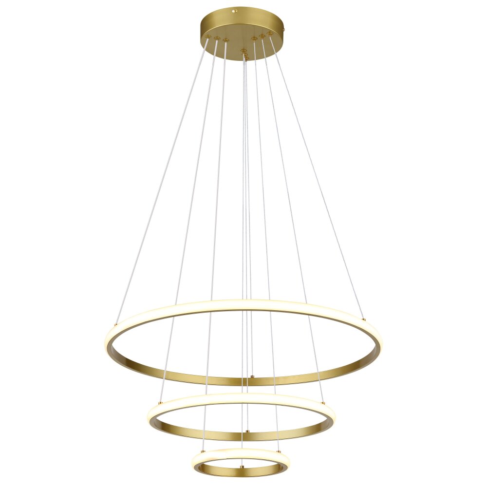 Globo Corine Hanglamp LED Goud, 1-licht main product photo