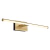 Globo Jaime Wandlamp LED Messing, 1-licht, Afstandsbediening