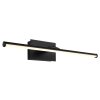 Globo Jaime Wandlamp LED Zwart, 1-licht, Afstandsbediening