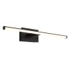 Globo Jaime Wandlamp LED Zwart, 1-licht, Afstandsbediening