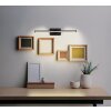 Globo Jaime Wandlamp LED Zwart, 1-licht, Afstandsbediening
