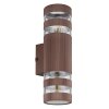 Globo Hayes Wandlamp Brons, 2-lichts