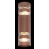 Globo Hayes Wandlamp Brons, 2-lichts