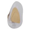 Globo Dorsey Wandlamp LED Messing, 1-licht