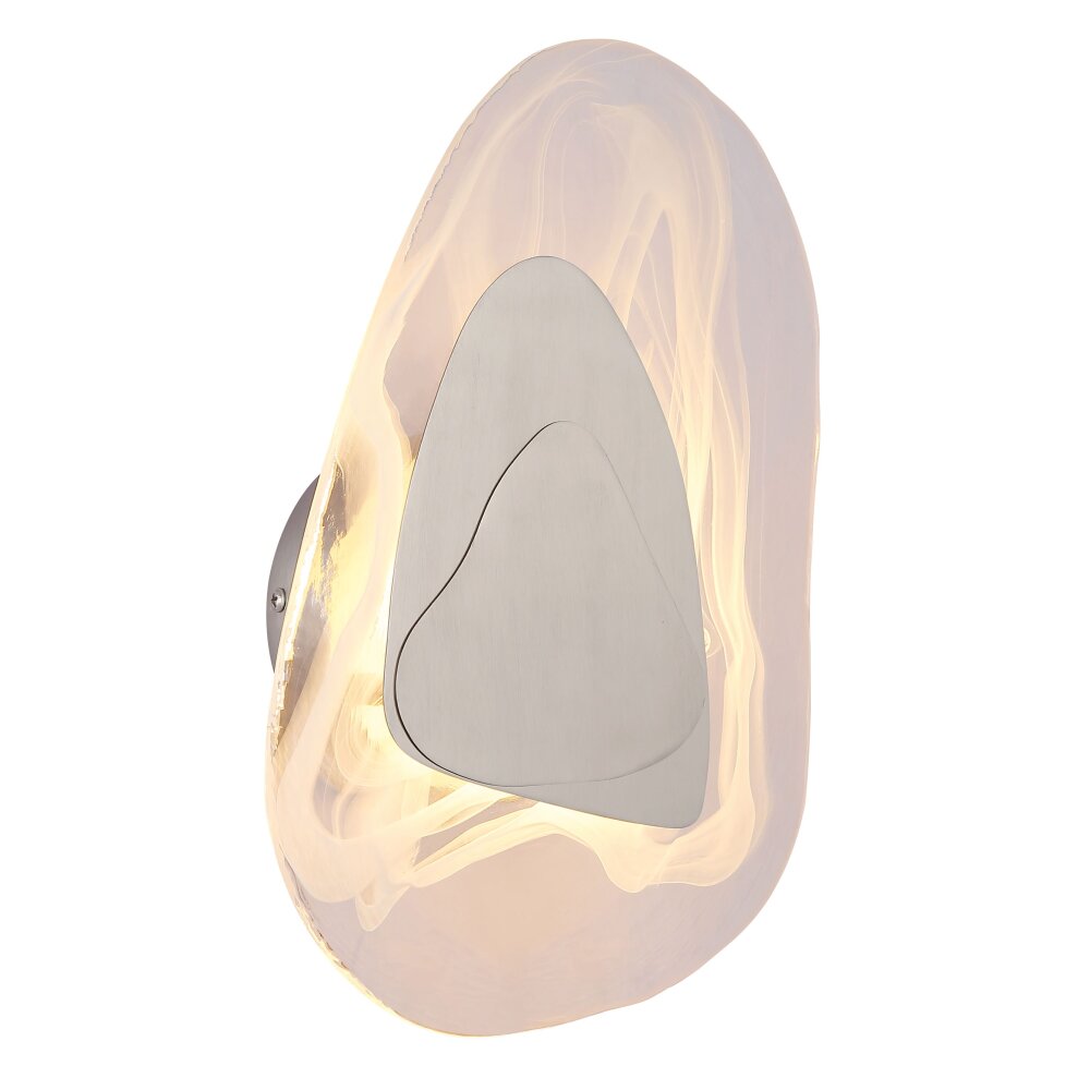 Globo Dorsey Wandlamp LED Nikkel mat, 1-licht main product photo
