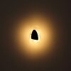 Globo Dorsey Wandlamp LED Nikkel mat, 1-licht
