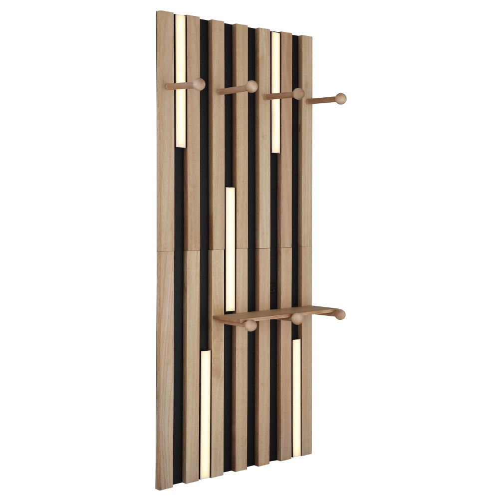 Globo Duane Wandlamp LED Bruin, Zwart, 1-licht main product photo