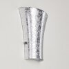 Terni Muurlamp Zilver, 1-licht