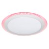 Globo NICOLE II Plafondlamp Transparant, Helder, Wit, 1-licht