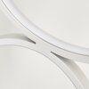 Kermoguen Staande lamp LED Wit, 1-licht