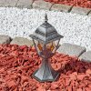 Naofe Plint licht, Pad licht Zwart, Zilver, 1-licht