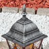 Naofe Plint licht, Pad licht Zwart, Zilver, 1-licht