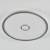 Simonstorp Plafondlamp, Paneel LED Zilver, Wit, 1-licht
