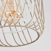 Narla Plafondlamp Zandkleurig, Wit, 1-licht