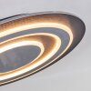 Lidor Plafondlamp LED Zwart, 1-licht