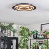 Lidor Plafondlamp LED Zwart, 1-licht