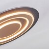 Lidor Plafondlamp LED Zwart, 1-licht