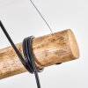 Koyoto Hanglamp, Kogellampje, Hanglamp Natuurlijke kleuren, Zwart, 5-lichts