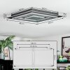 Lidor Plafondlamp LED Zwart, 1-licht