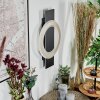 Lidor Wandlamp LED Zwart, 1-licht
