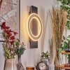 Lidor Wandlamp LED Zwart, 1-licht