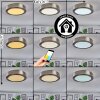 Omaro Plafondlamp, Paneel LED Nikkel mat, 1-licht, Kleurwisselaar
