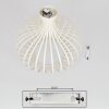 Orlin Plafondlamp Beige, 1-licht