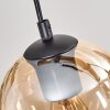 Koyoto Hanglamp, Kogellampje, Hanglamp Natuurlijke kleuren, Zwart, 5-lichts Koyoto Hanglamp, Kogellampje, Hanglamp Natuurlijke kleuren, Zwart, 5-lichts