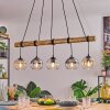 Koyoto Hanglamp, Kogellampje, Hanglamp Natuurlijke kleuren, Zwart, 5-lichts Koyoto Hanglamp, Kogellampje, Hanglamp Natuurlijke kleuren, Zwart, 5-lichts