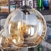 Koyoto Hanglamp, Kogellampje, Hanglamp Amber, 6-lichts