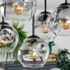 Ripoll Plafondlamp, Kogellampje Duidelijk, Rookkleurig, 5-lichts