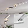Orina Plafondlamp LED Zilver, 1-licht