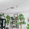 Orina Plafondlamp LED Zilver, 1-licht