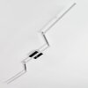 Orina Plafondlamp LED Zilver, 1-licht