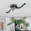 Arlan Plafondlamp LED Zwart, 1-licht