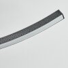Arlan Plafondlamp LED Zwart, 1-licht