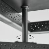 Brilo Plafondlamp LED Zwart, 1-licht