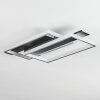 Olian Plafondlamp LED Zwart, Zilver, 1-licht