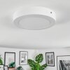 Omaro Plafondlamp, Paneel LED Wit, 1-licht, Kleurwisselaar