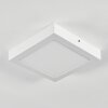 Omaro Plafondlamp, Paneel LED Wit, 1-licht, Kleurwisselaar
